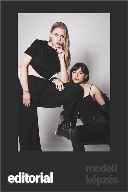 editorial kép high fashion retusálási technikával