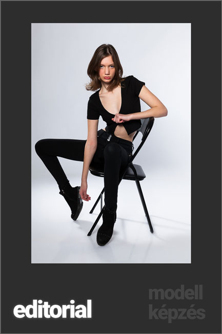 editorial szekes divatfotó high fashion hangulatú póz és kisugárzéás