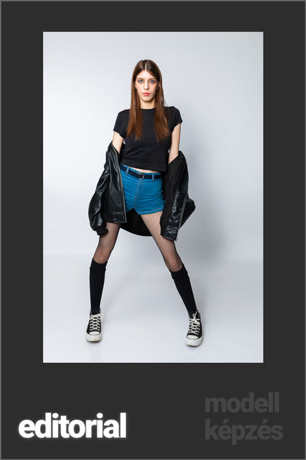 könnyed fast fashion editorial póz modell képzés első napja - pózoktatás
